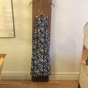 Pretty blue sundress with adjustable straps